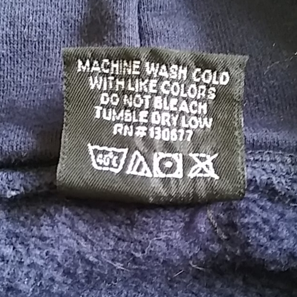 MB Jeans Sunriver Oregon Blue Sweatshirt Size S - Picture 5 of 5